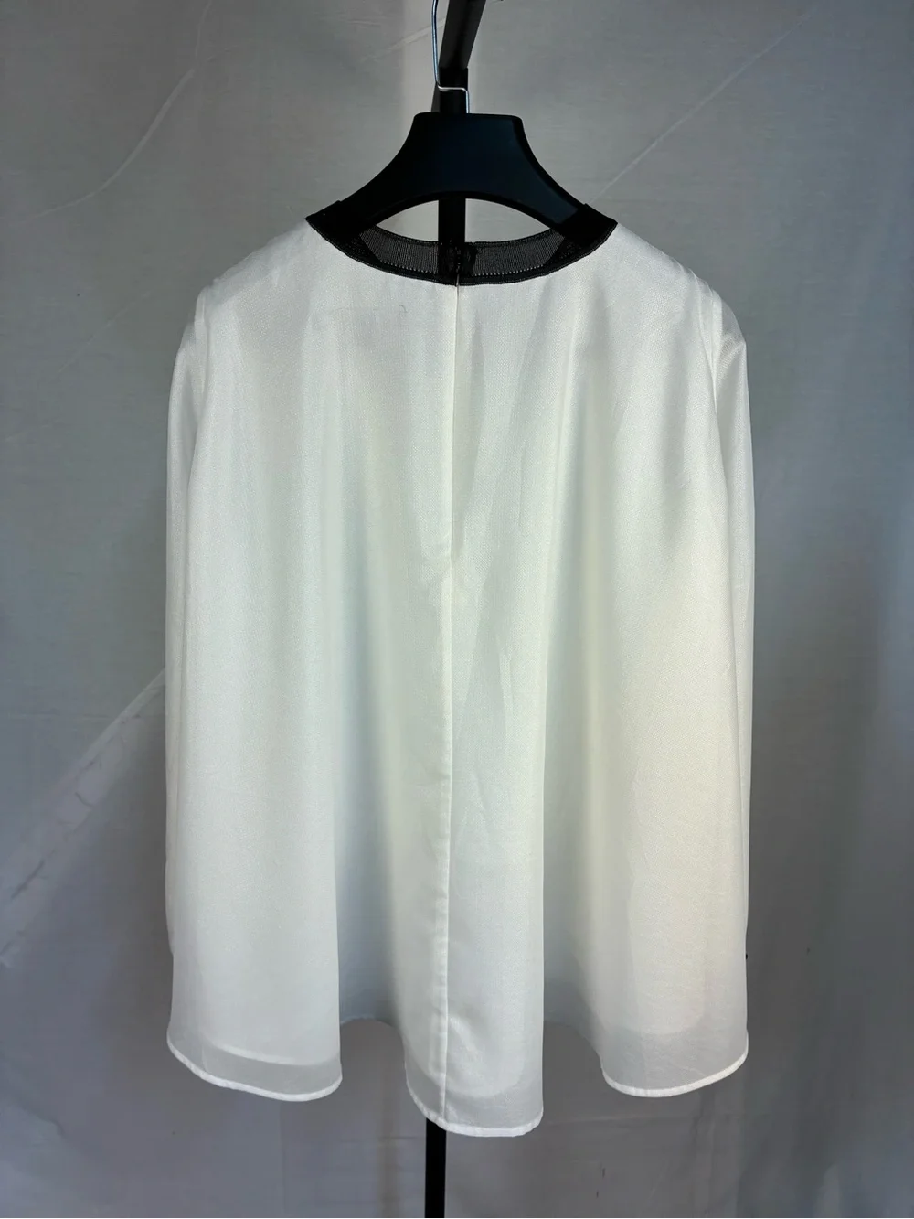 French Connection Flowy White Tunic Blouse 8